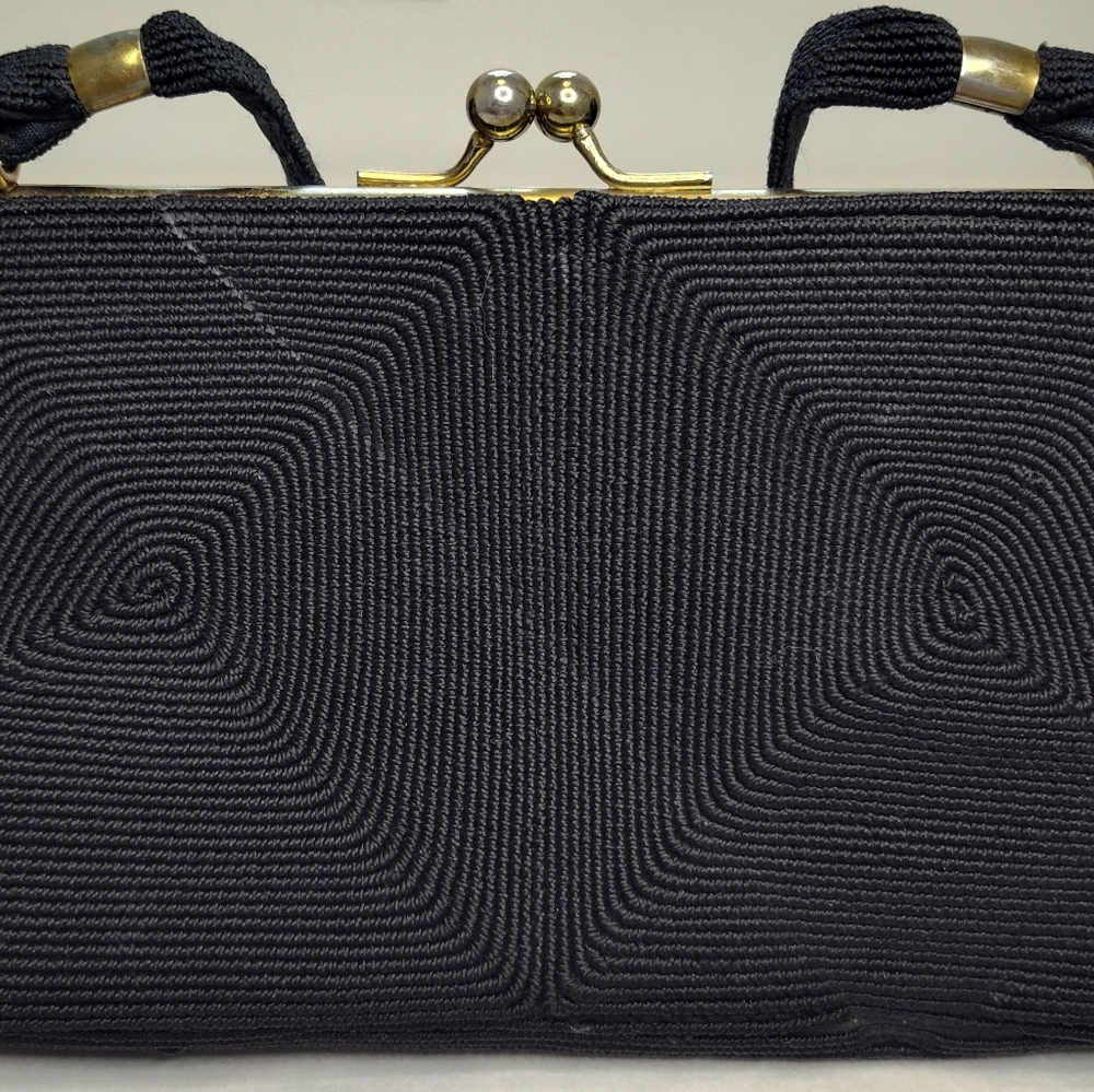 Genuine 1940's Corde' Art Deco Era Evening Purse. - Picture 2 of 13